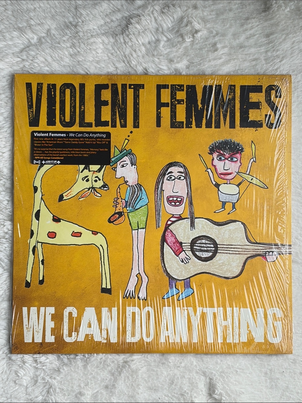 We Can Do Anything Vinyl Record - Yellow Cover